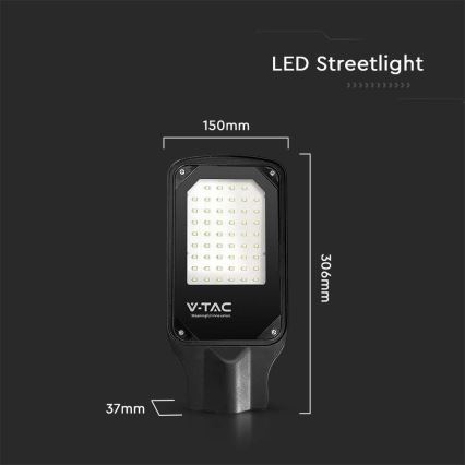LED ulična svetiljka LED/50W/230V 4000K IP65