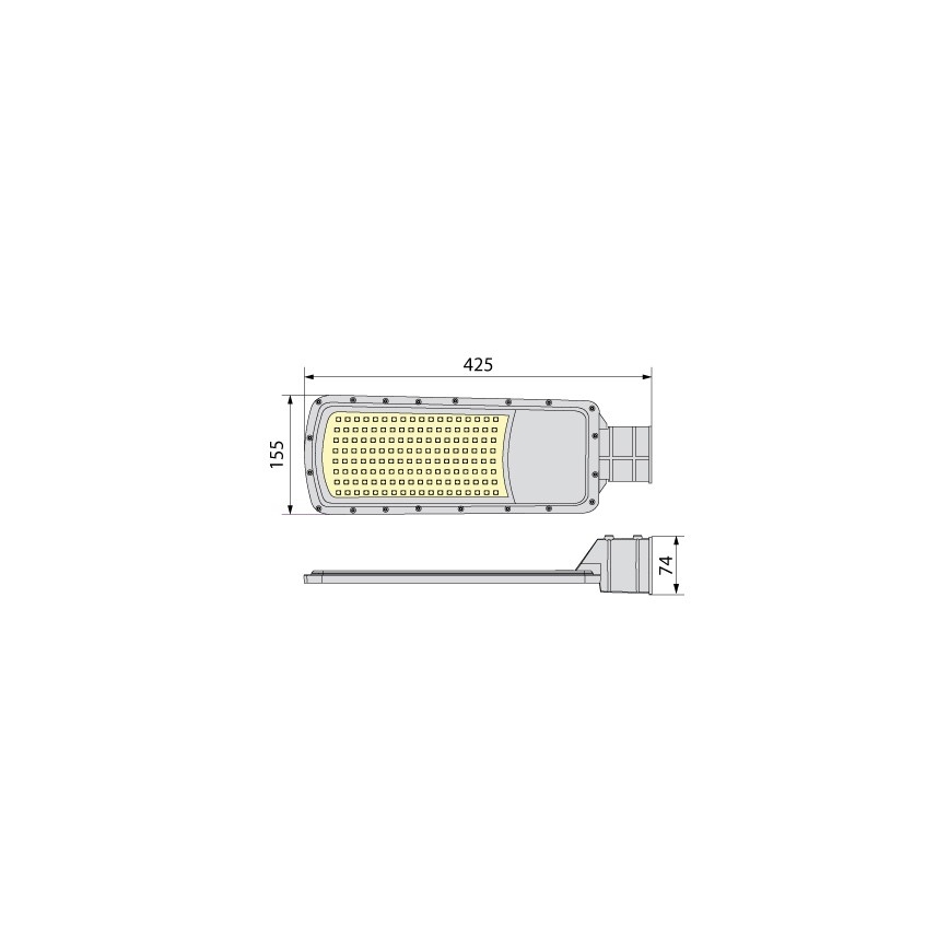 LED ulična svetiljka NOVUM PLUS LED/100W/230V IP65 4000K