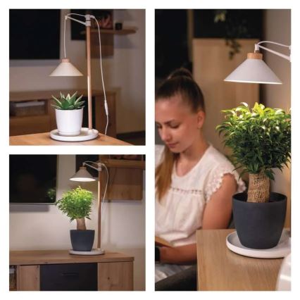 LED unutrašnja lampa za uzgoj biljaka GROW LED/7W/5V