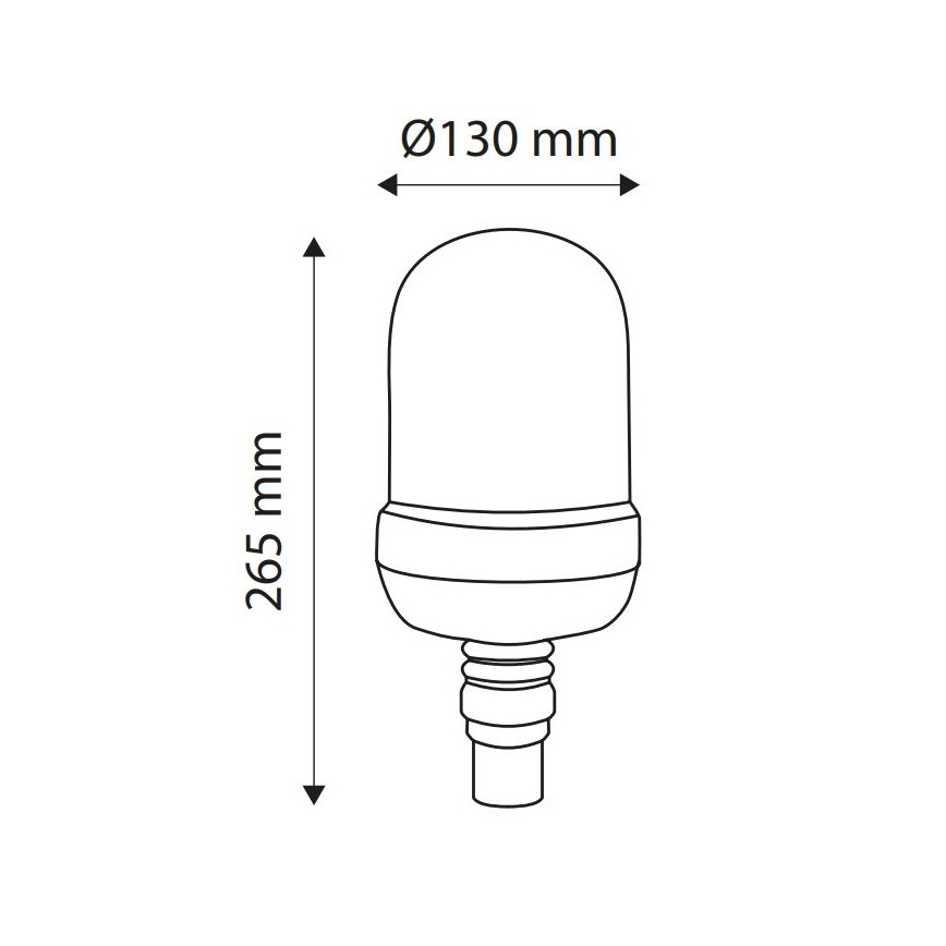 LED upozoravajući majak LIGHT LED H1/12-24V