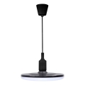LED viseća svetiljka KIKI 1xE27/15W/230V crna