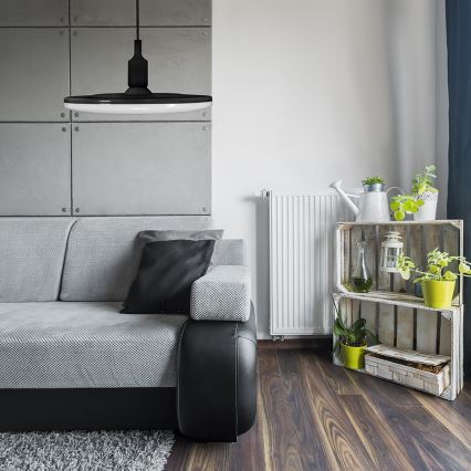 LED viseća svetiljka KIKI 1xE27/15W/230V crna