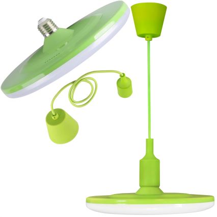 LED viseće svetlo KIKI 1xE27/15W/230V zeleno