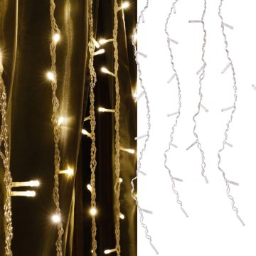 LED zavesa ESTELLA 47xLED/8 funkcija 3,5 m topla bela