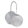 LED zidna lampa CREMONA LED/5W/230V 3000K mat hrom