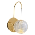 LED zidna lampa CREMONA LED/5W/230V 3000K zlatna