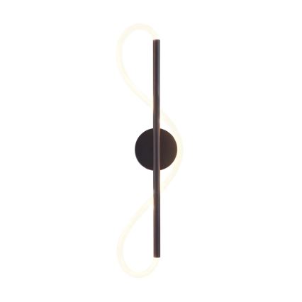 LED zidna lampa EMMA LED/19W/230V crna