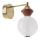 LED zidna lampa FLORES LED/7W/230V zlatna/braon
