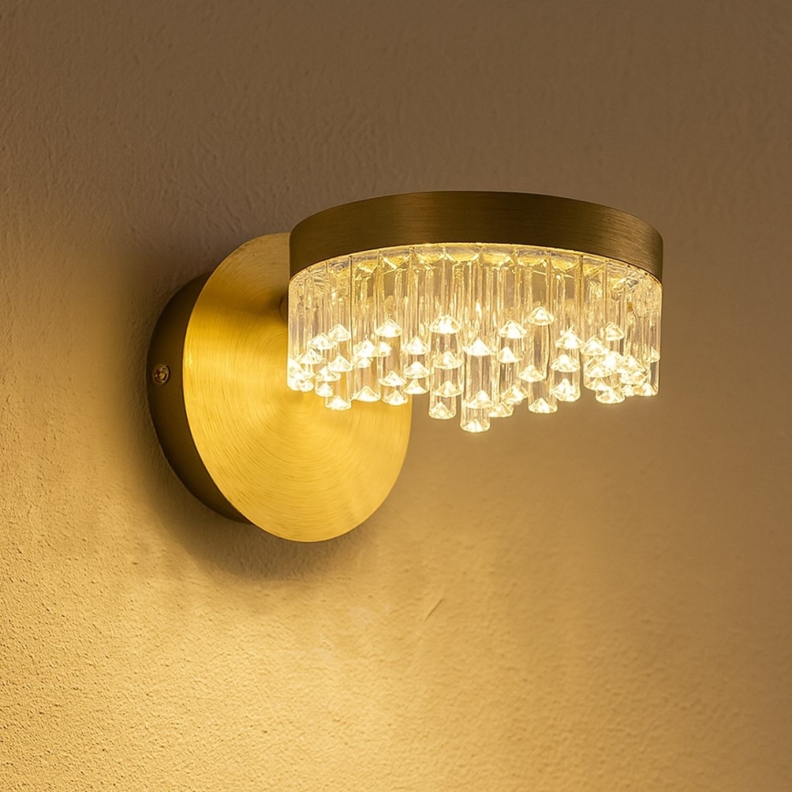 LED zidna lampa LED/4W/230V zlatna