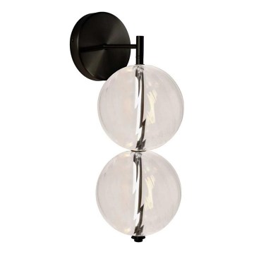 LED zidna lampa PLAYA LED/10W/230V crna
