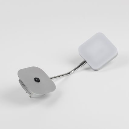 LED zidna lampica za utičnicu LED/3,2W/230V sjajni hrom