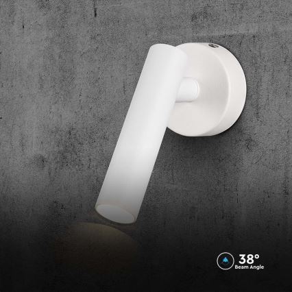 LED zidna spot lampa LED/2W/230V 4000K bela