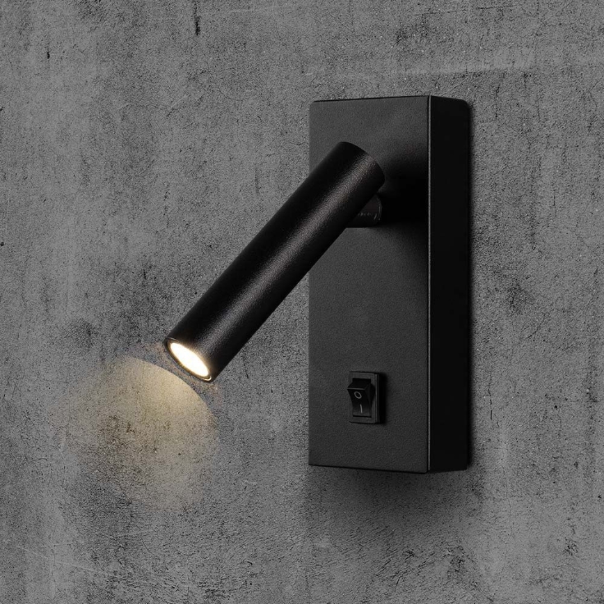 LED zidna spot svetiljka LED/2W/230V 4000K crna