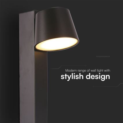 LED zidna spot svetiljka sa USB portom LED/8W/230V 3000K