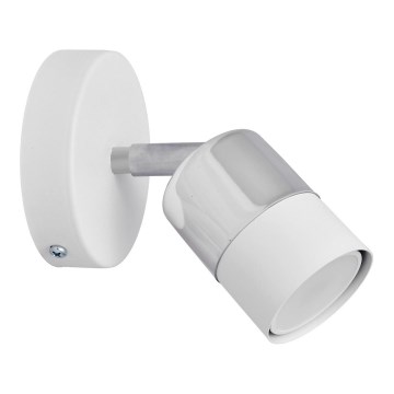 LED zidna spot svetiljka TUBSSON 1xGU10/4,8W/230V bela/sjajni hrom