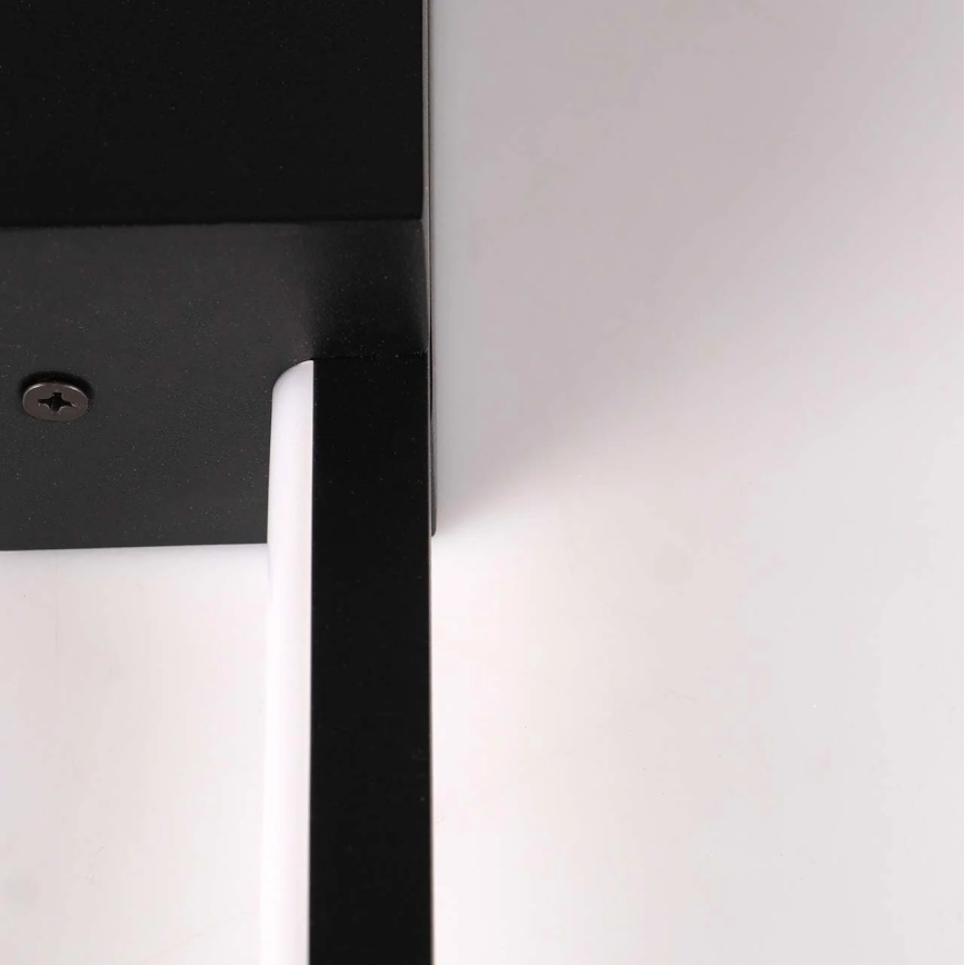 LED zidna svetiljka AISHA LED/12W/230V 4000K 80 cm crna