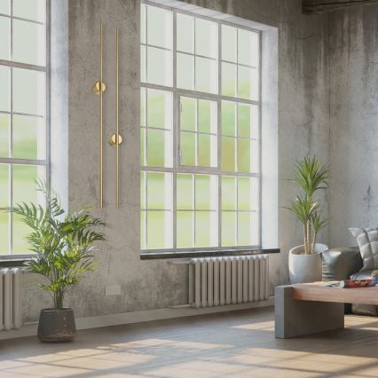 LED zidna svetiljka LANA LED/12W/230V 4000K mat zlatna