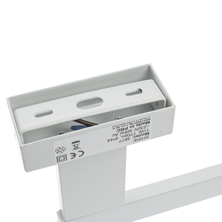 LED zidna svetiljka za kupatilo SHINE LED/11W/230V 45 cm IP44 bela