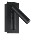 LED zidni reflektor LED/2W/230V 3000K crni