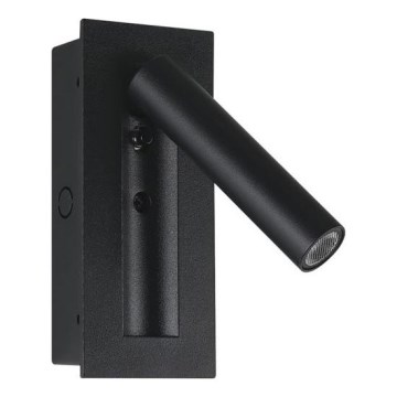 LED zidni reflektor LED/2W/230V 3000K crni