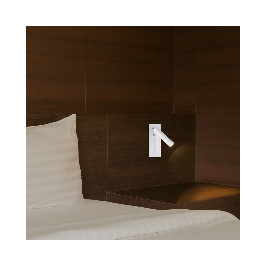 LED zidno reflektorsko svetlo LED/2W/230V 3000K belo