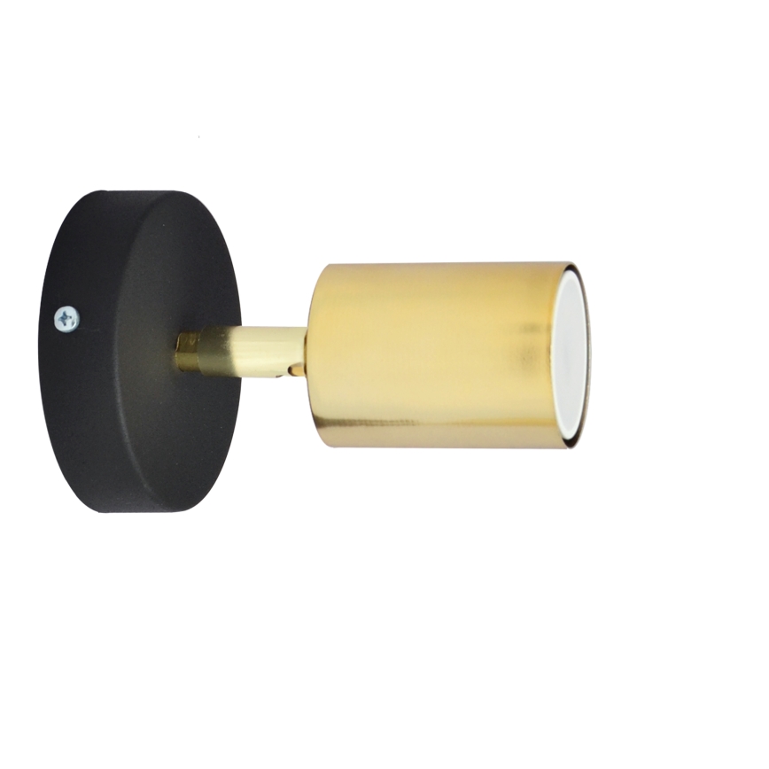 LED zidno reflektorsko svetlo TUNE 1xGU10/4,8W/230V zlatno/crno