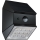 LED zidno solarno svetlo sa senzorom LED/2,5W/3,7V 3000/4000/6000K IP65 1200 mAh crna