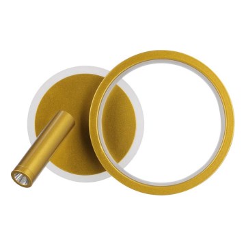 LED zidno spot svetlo MONET LED/15W/230V zlatne boje