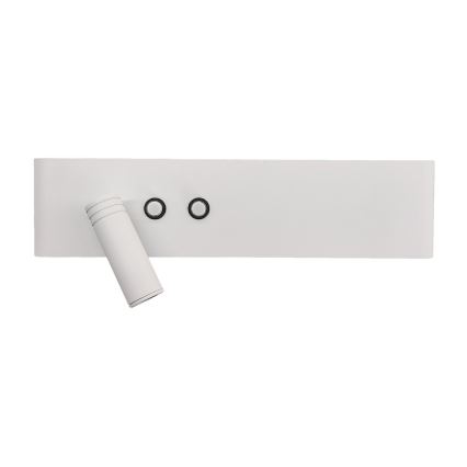 LED zidno spot svetlo RESORT LED/10W/230V + LED/3W, belo, levo