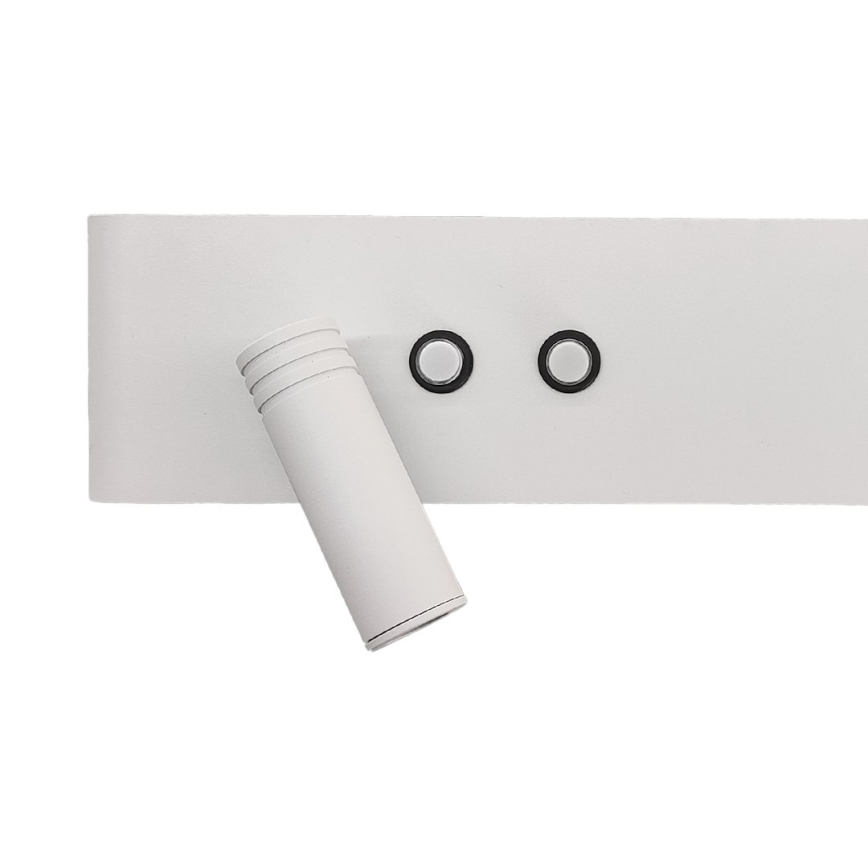 LED zidno spot svetlo RESORT LED/10W/230V + LED/3W, belo, levo