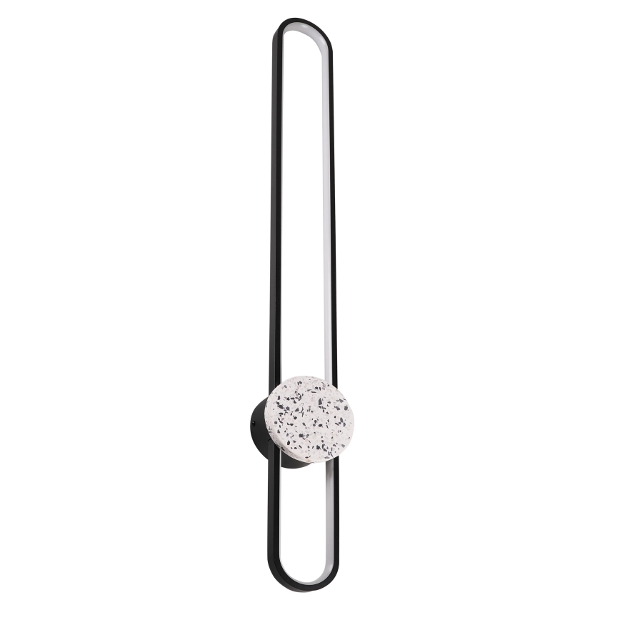LED zidno svetlo FLORENTYNA LED/24W/230V 4000K crna/bela
