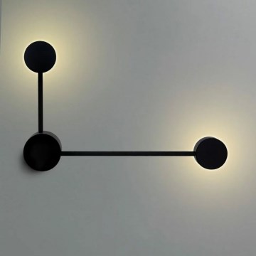LED zidno svetlo JOY 2xGX53/6W/230V crno