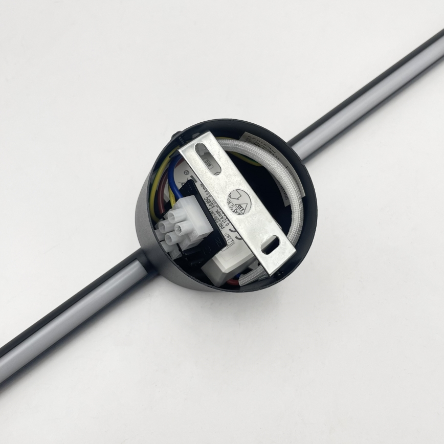 LED zidno svetlo LANA LED/7W/230V 4000K crno