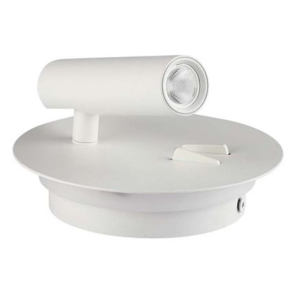 LED zidno svetlo LED/3W/230V + LED/6W/230V 3000K bela