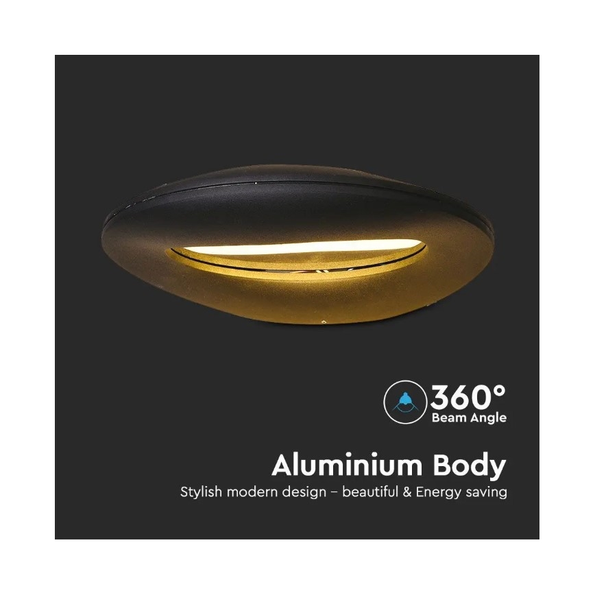 LED zidno svetlo LED/9W/230V
