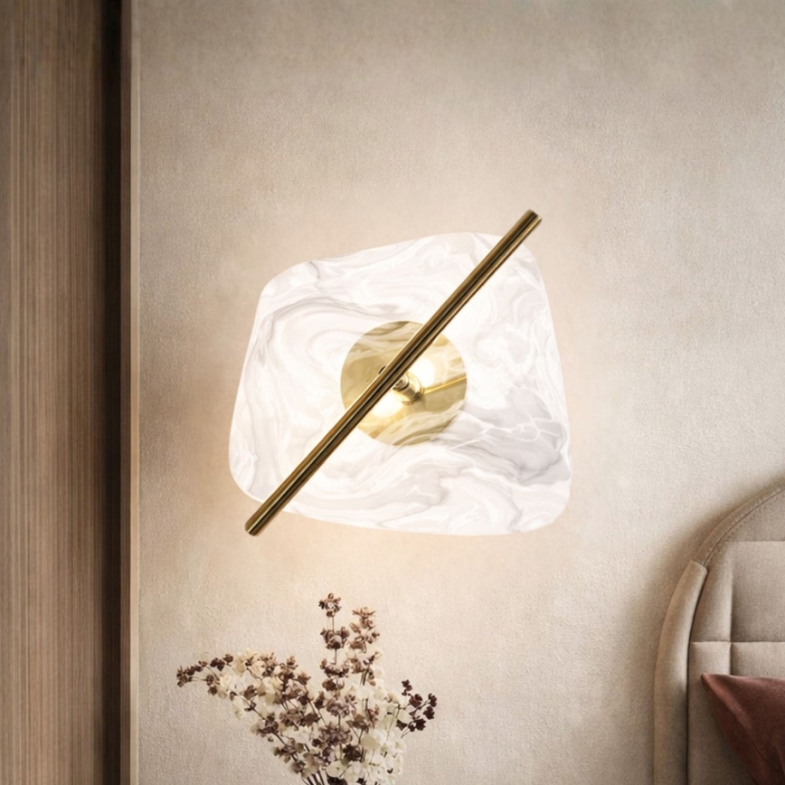 LED zidno svetlo RELAX LED/5W/230V zlatno/belo