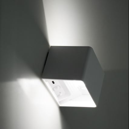 LED prigušiva zidna dodirna svetiljka sa senzorom MIRI LED/2,5W/3,7V 3000/4000/6400K 4000 mAh bela