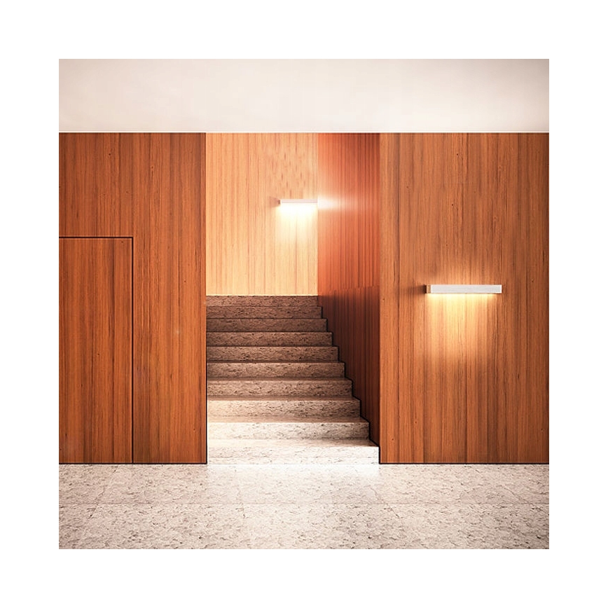 LED zidno svetlo za kupatilo LED/9W/230V 40 cm IP44 sjajni hrom