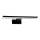 LED zidno svetlo za kupatilo SHINE LED/7W/230V 30 cm IP44 crno