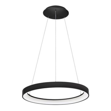 LED2 - LED luster na sajli BELLA LED/48W/230V 3000K/4000K crna