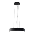 LED2 - LED luster na sajli MONO SLIM LED/30W/230V 2700/3000K/4000K Ø 40 cm crna