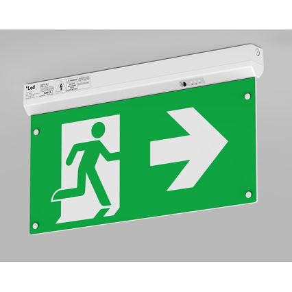 LED2 - LED nužna svetiljka SAFE ALL LED/2W/3,6V 6000K IP40