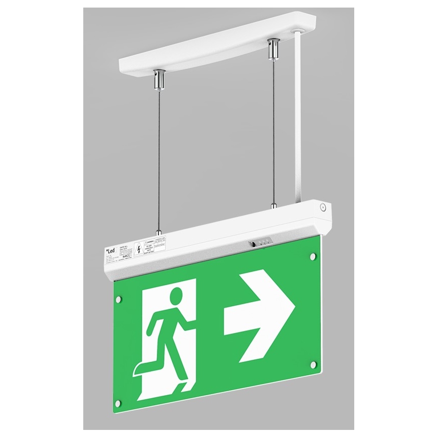 LED2 - LED nužna svetiljka SAFE ALL LED/2W/3,6V 6000K IP40