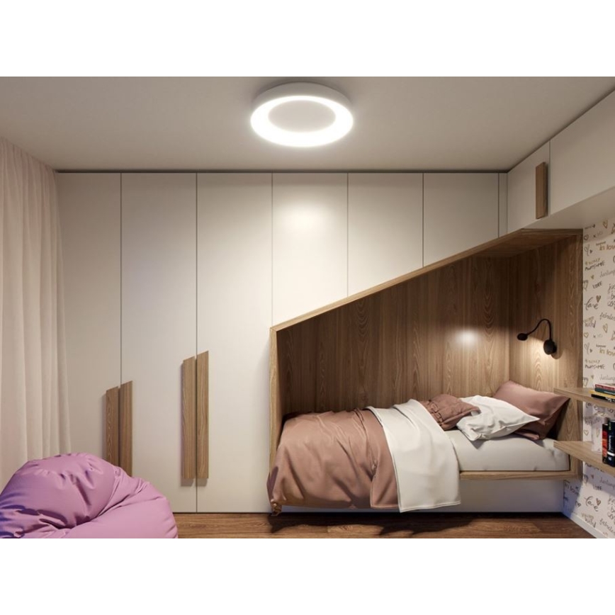 LED2 - LED plafonska svetiljka BELLA LED/40W/230V 3000/4000K bela