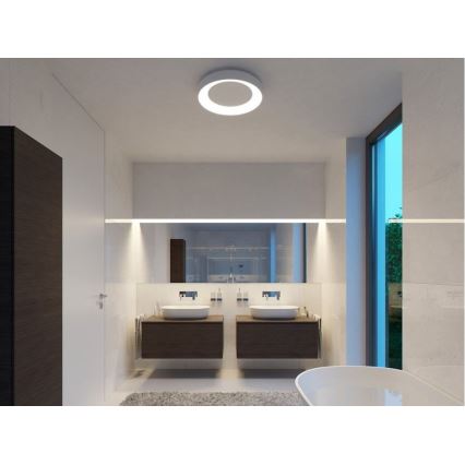 LED2 - LED plafonska svetiljka BELLA LED/40W/230V 3000/4000K bela