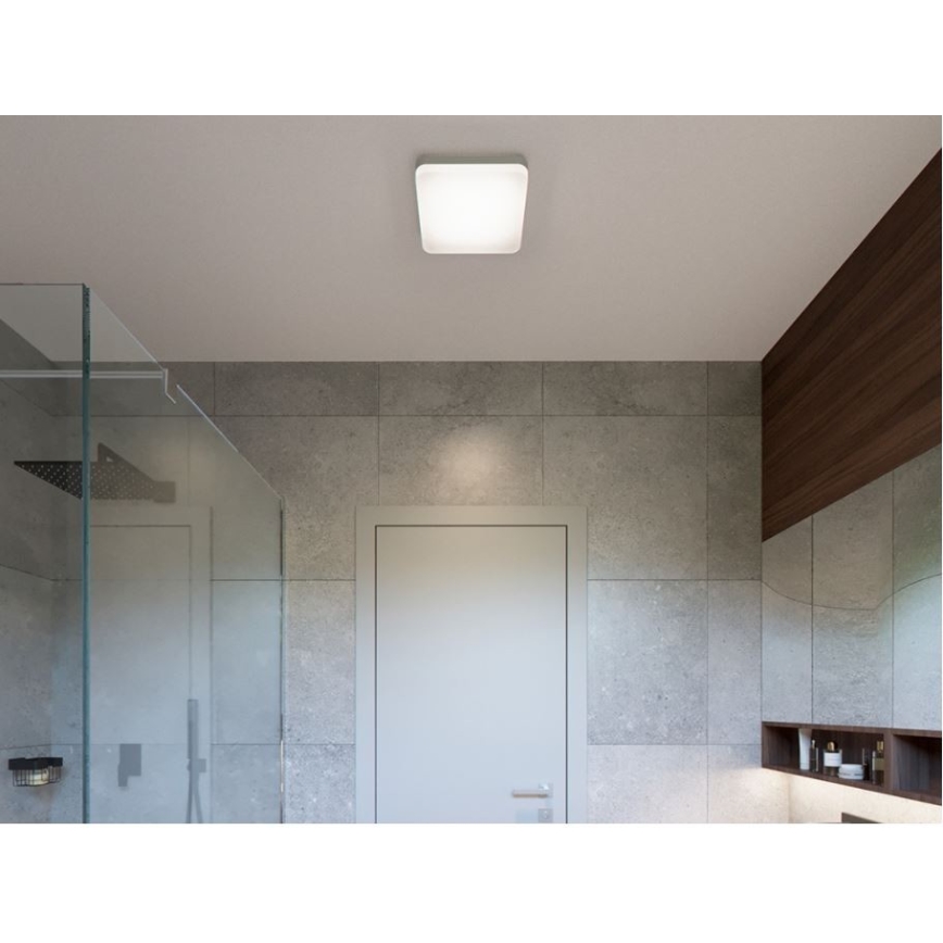LED2 - LED plafonska svetiljka SQUARE LED/12W/230V IP54 3000/4000/5700K