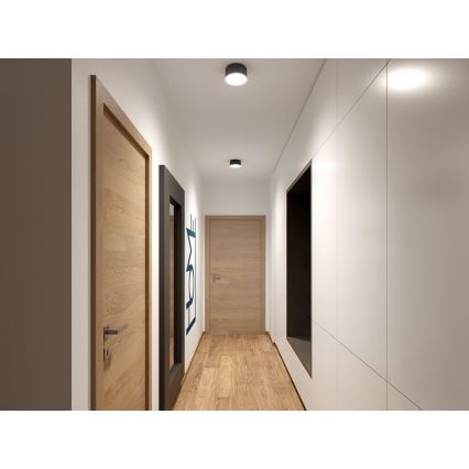 LED2 - LED plafonsko svetlo BUTTON LED/17W/230V antracit