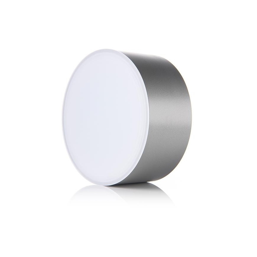 LED2 - LED plafonsko svetlo BUTTON LED/17W/230V srebrno