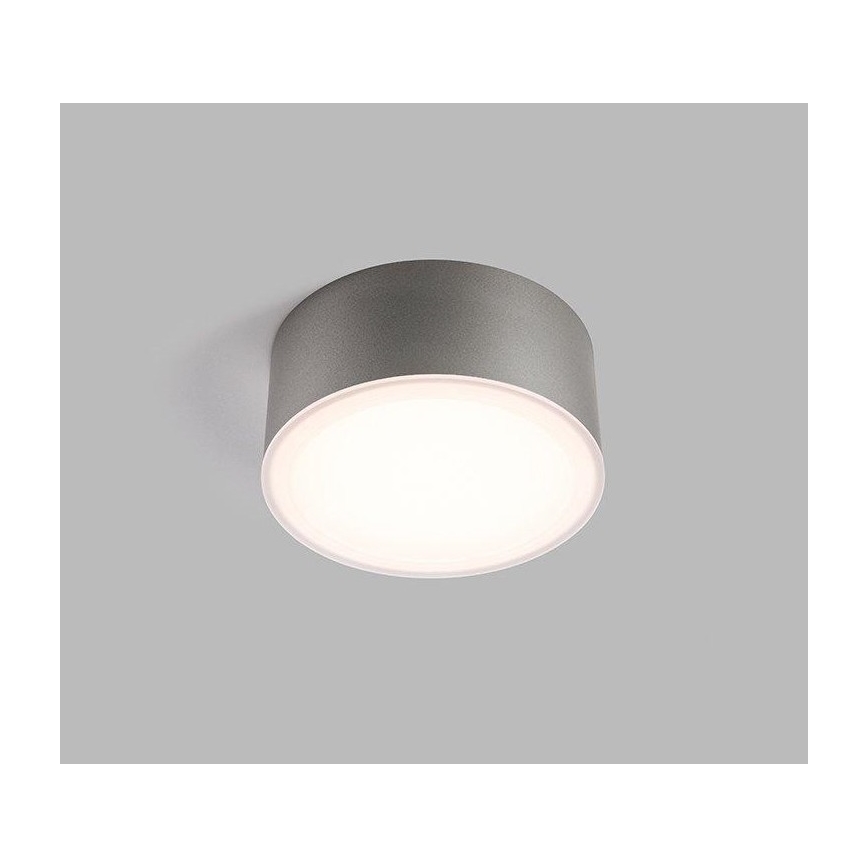 LED2 - LED plafonsko svetlo BUTTON LED/17W/230V srebrno