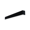 LED2 - LED plafonsko svetlo LINO LED/24W/230V 3000/3500/4000K 90 cm crno